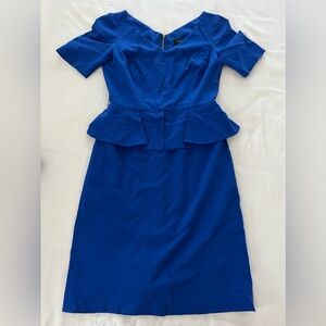 Royal blue dress